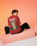 Beyond Limitations Oversized Red Tee